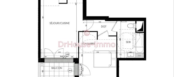 1 Schlafzimmer Wohnung in Le Plessis-Bouchard, France, Nr. 166594 5