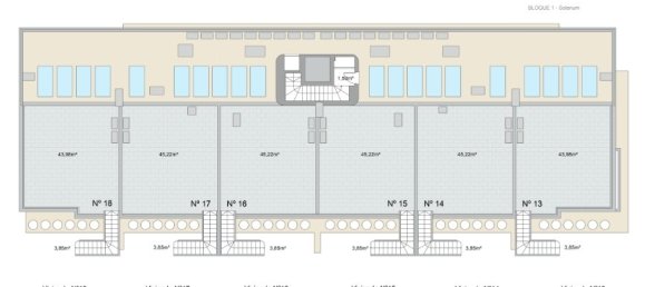 Apartamento T2 em Pilar de la Horadada, Spain N.º 286075 13