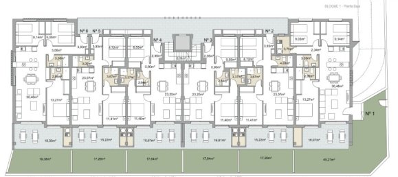 Apartamento T2 em Pilar de la Horadada, Spain N.º 286075 10