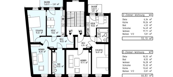 Apartamento de 1 dormitorio en Leipzig, Germany No. 32302 29