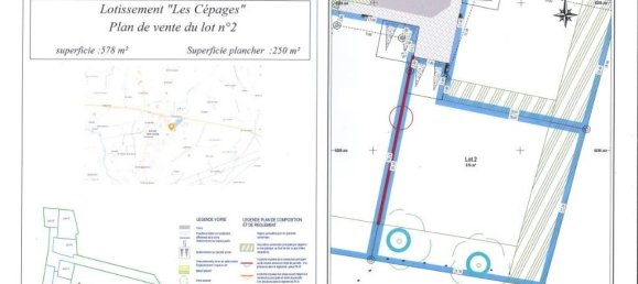 Terrain à Fay-de-Bretagne, France 390m² No. 99878 6