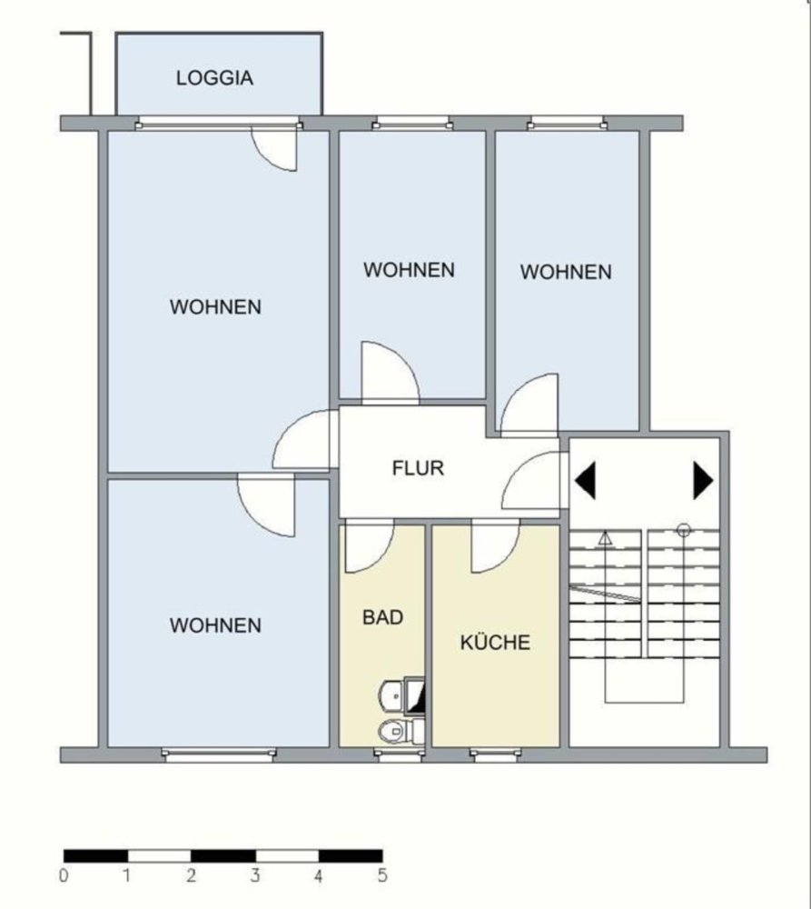 Apartamento de 4 habitaciónes en Neubrandenburg, Germany No. 224001