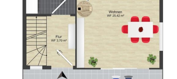 2 rooms Townhouse in Stendal, Germany No. 299670 11