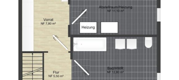 2 rooms Townhouse in Stendal, Germany No. 299670 13