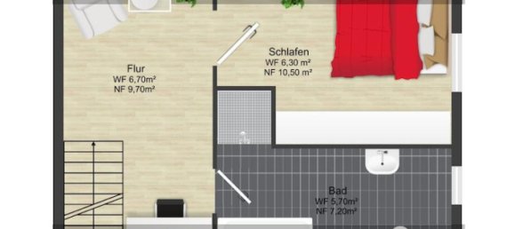 2 rooms Townhouse in Stendal, Germany No. 299670 12