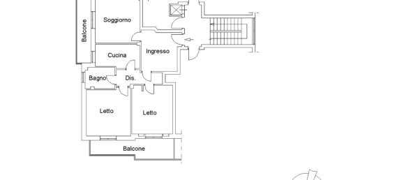 3-Zimmer Wohnung in Rome, Italy, Nr. 217110 2
