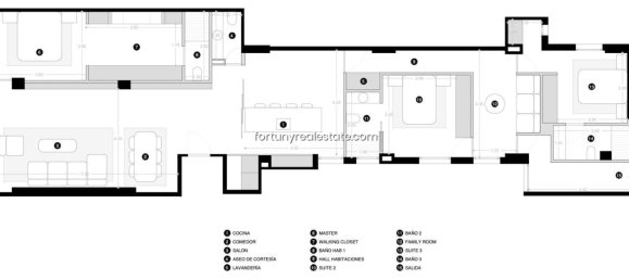 3 غرف نوم شقة في Madrid, Spain رقم 127415 12