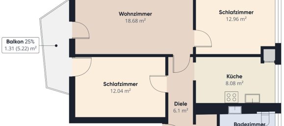 2 bedrooms Apartment in Bremen, Germany No. 284014 12