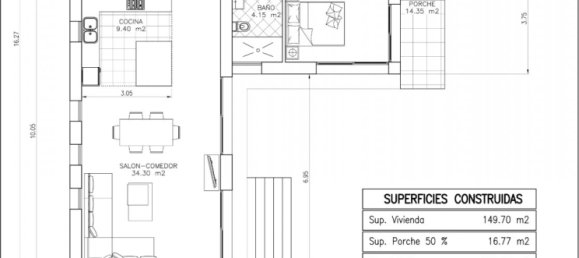 3 bedrooms Villa in Rafol D'almunia, Spain No. 8390 11