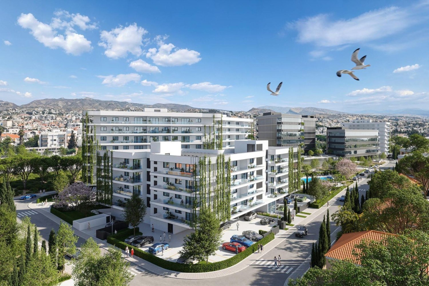 Apartamento T1 em Mesa Geitonia, Cyprus N.º 172535