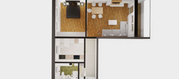 Apartamento de 1 dormitorio en Gorlitz, Germany No. 227010 11