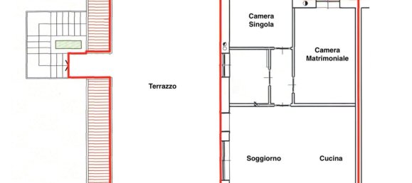 3-salle Appartement à Chiuduno, Italy No. 262441 46