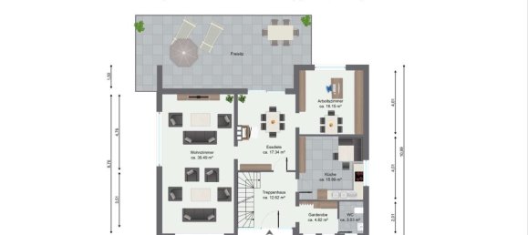 Таунхаус с 3 спальнями в Hildesheim, Германия № 234459 6