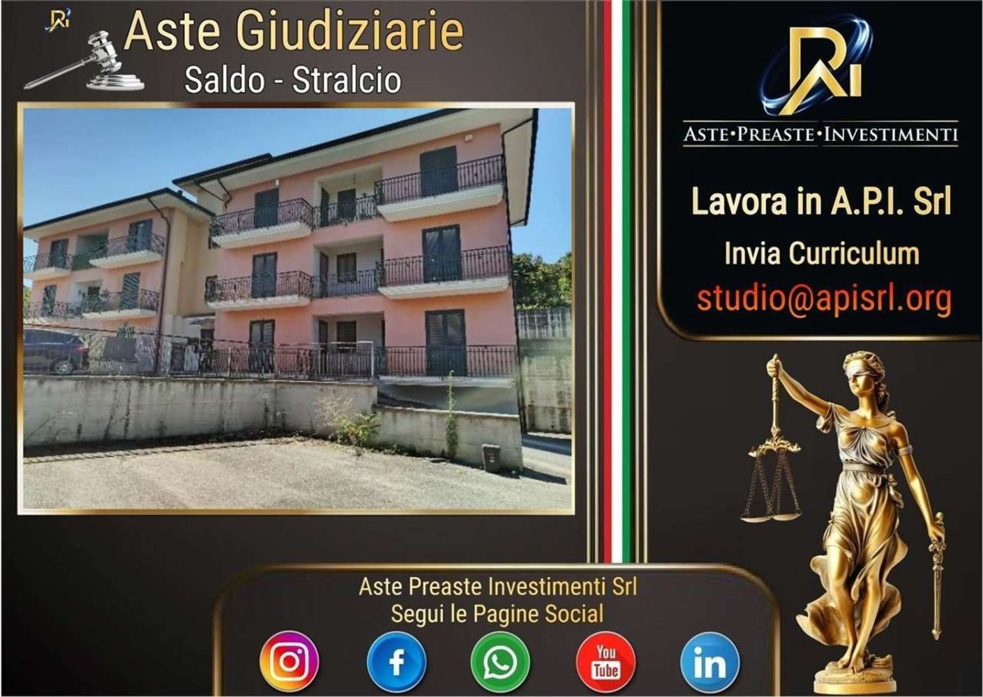 5 rooms Apartment in Pratola Serra, Italy No. 276060