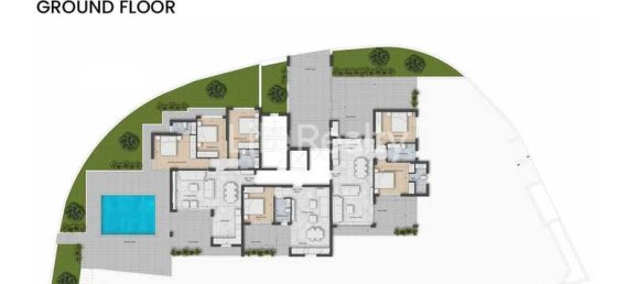 Квартира с 3 спальнями в Гермасойя, Кипр № 18177 2