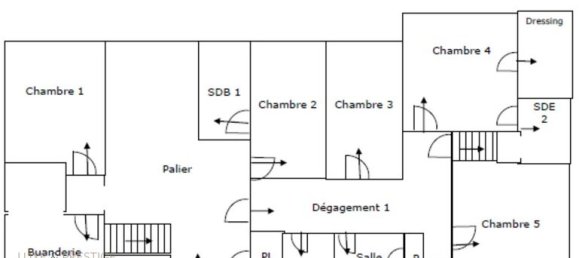 5 Schlafzimmer Schlösser in Saint-Jean-de-Braye, France, Nr. 349944 22