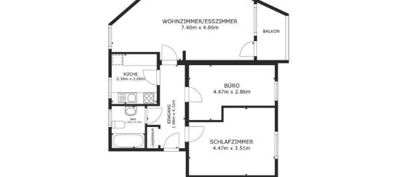 Apartamento T2 em Solingen, Germany N.º 74520 26