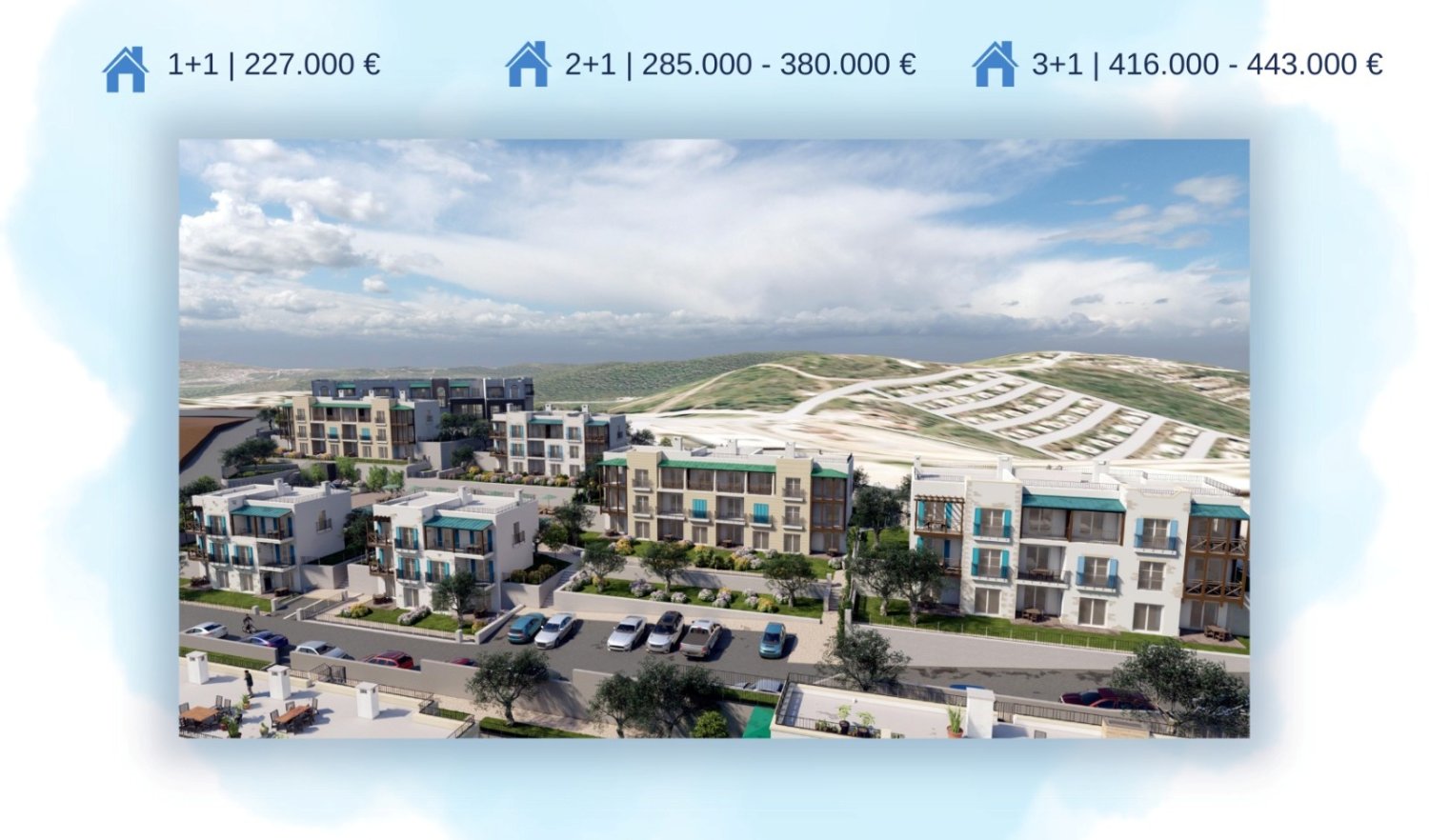 Wohnung 1+1 in Bodrum, Turkey, Nr. 5240