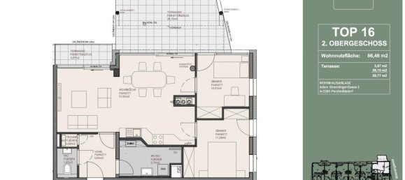Apartamento de 3 divisões em Perchtoldsdorf, Austria N.º 192580 8