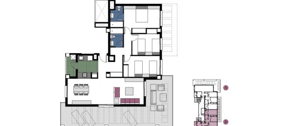 3 bedrooms Apartment in Lago Di Como, Mil Palmeras, Spain No. 15530 6