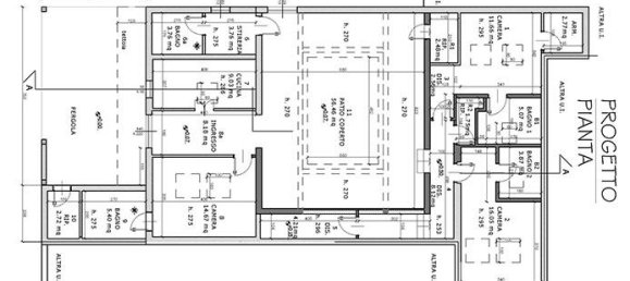 Вилла с 4 комнатами в Пула, Италия № 119116 12