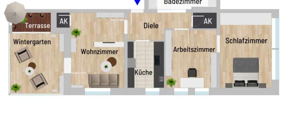Apartamento T2 em Recklinghausen, Germany N.º 208198 17