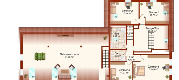 Casa de 10 divisões em Duchy of Lauenburg, Germany N.º 24924 2