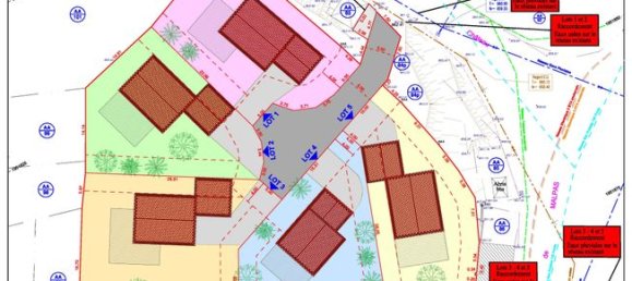  قطعة أرض في Doubs, France 541متر مربع رقم 354544 2