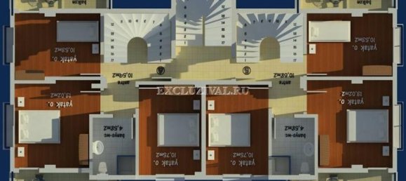 Квартира 1+1 в Дидим, Турция № 30874 6