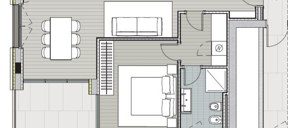 2 rooms Apartment in Rho, Italy No. 224470 2