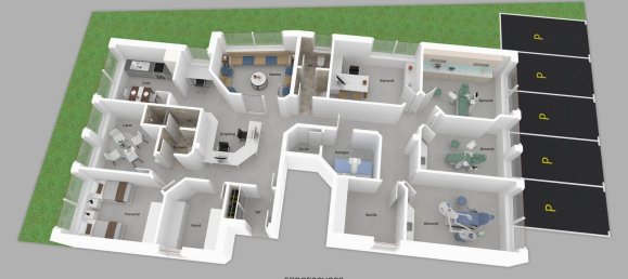 Офис с 8 комнатами в Графство Бентхайм, Германия № 371391 18