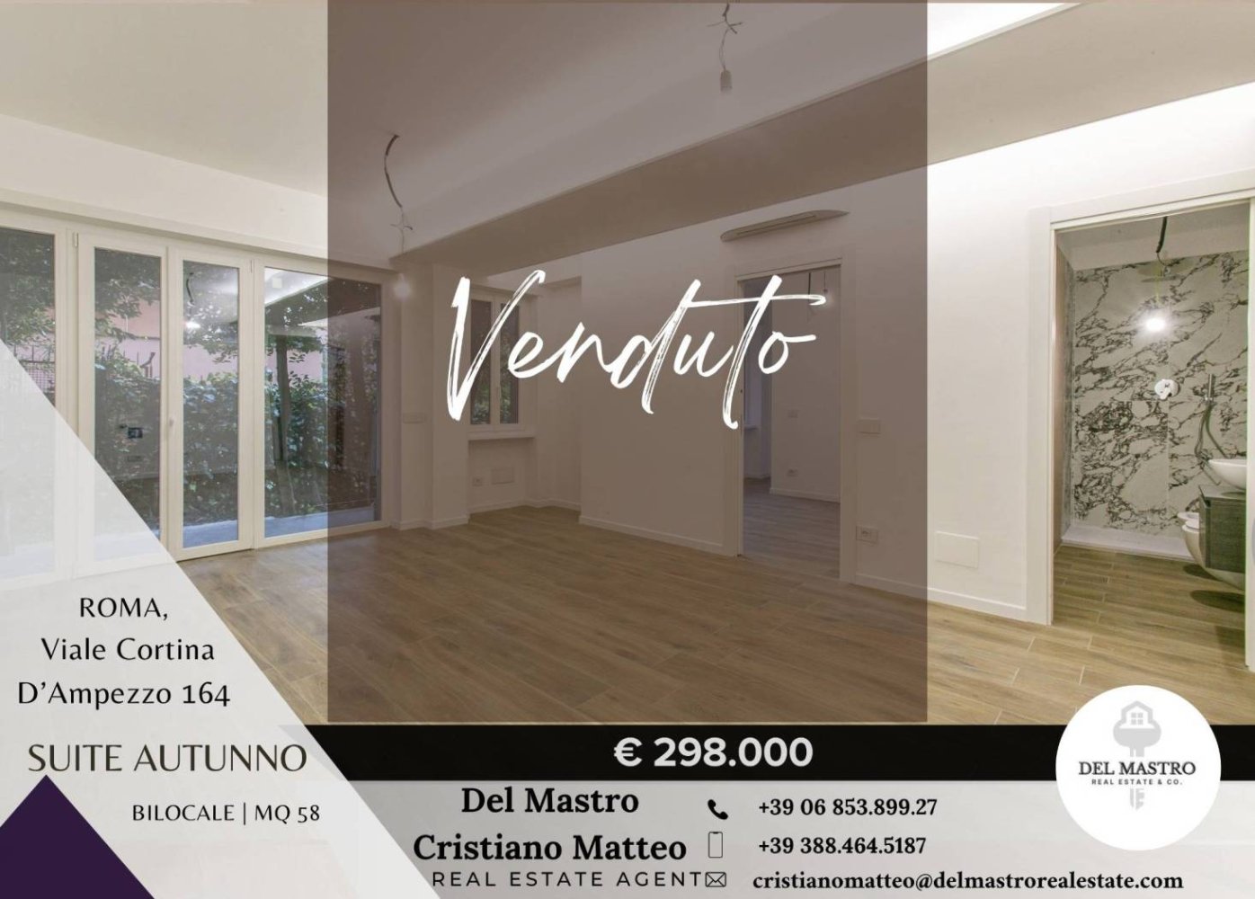 1 bedroom Apartment in Rome, Italy No. 225562