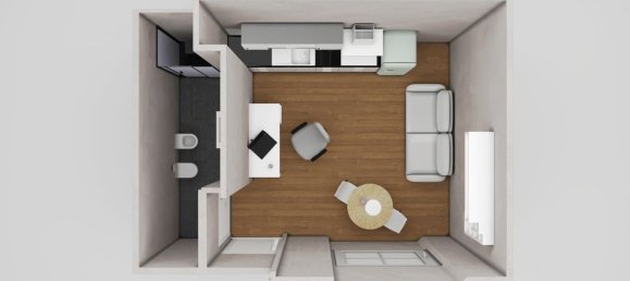 1 chambre Appartement à Milan, Italy No. 373143 21