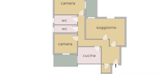 2 chambres Appartement à Bari, Italy No. 290188 2