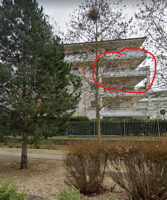 2 غرف نوم شقة في Saint-Ouen-l'Aumone, France رقم 327756