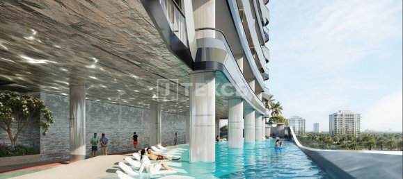 Квартира с 3 спальнями в Dubai Sports City, Дубай, ОАЭ № 180076 23