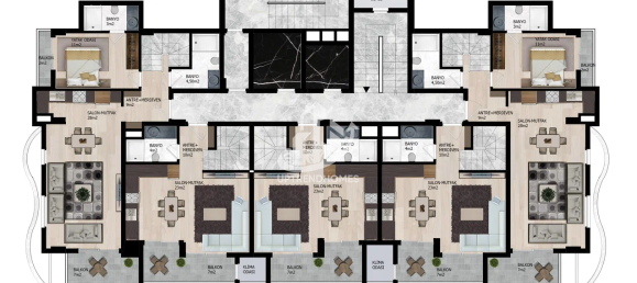 Apartment 1+1 in Avsallar, Turkey No. 15614 24