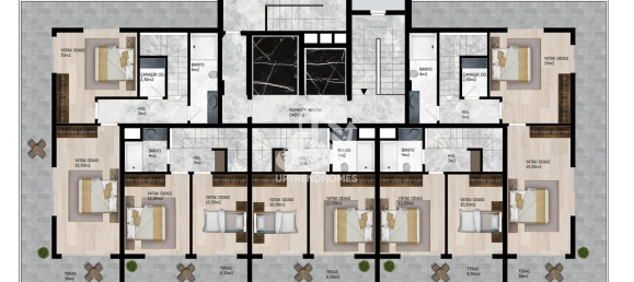 Apartment 1+1 in Avsallar, Turkey No. 15614 25