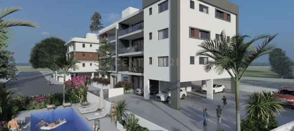 Квартира с 2 спальнями в Като Полемидия, Кипр № 3806 6