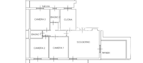 4-Zimmer Wohnung in Pieve Emanuele, Italy, Nr. 117134 34
