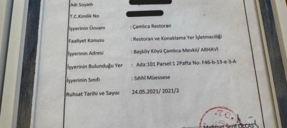 3 rooms Hotel in Arhavi, Turkey No. 40323 7