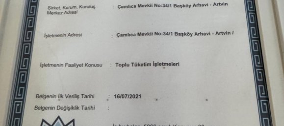 3 rooms Hotel in Arhavi, Turkey No. 40323 15