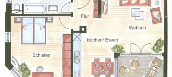 1 Schlafzimmer Wohnung in Leipzig, Germany, Nr. 67920 9