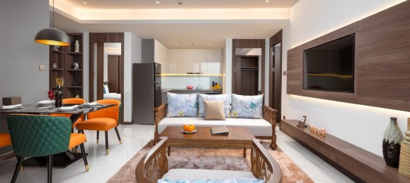 3 chambres appartement à louer à Hai Chau, Da Nang, Vietnam № 20631 2