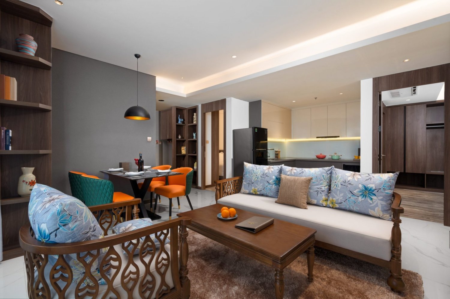 3 chambres appartement à louer à Hai Chau, Da Nang, Vietnam № 20631