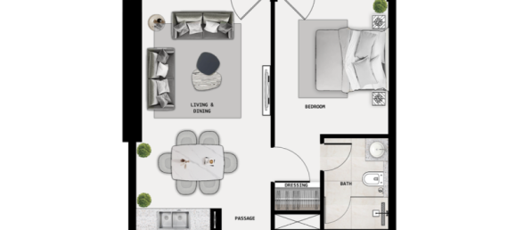 استوديو في Majan, UAE رقم 121635 8