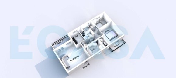 Apartamento de 3 dormitorios en Melito di Napoli, Italy No. 194194 4