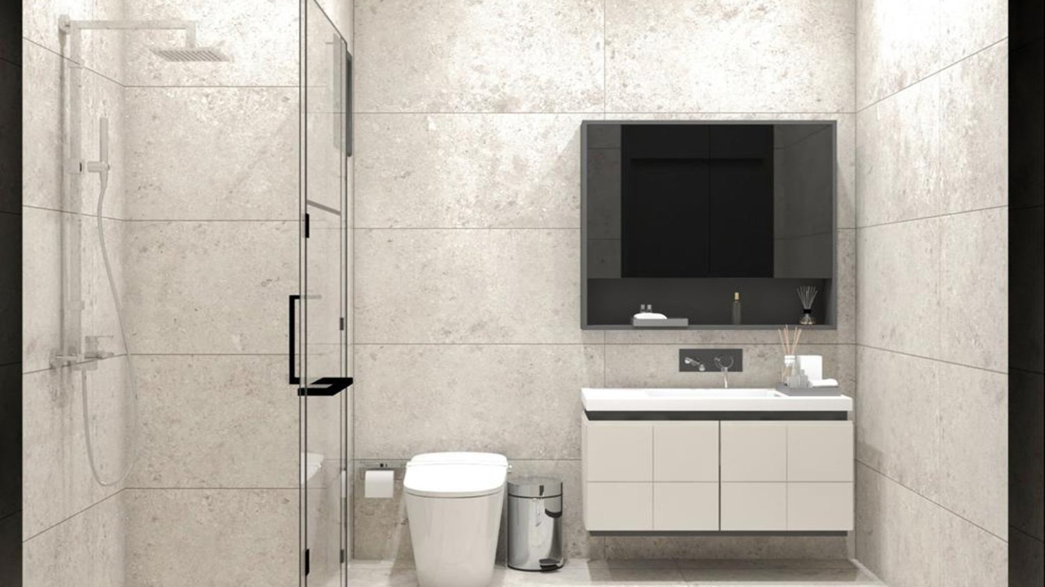 Квартира 1+1 в La Bella, Аксу, Турция № 40112