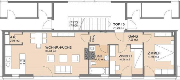 Apartamento de 3 habitaciónes en Arzl im Pitztal, Austria No. 86724 11