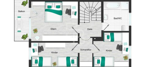 5 rooms Townhouse in Cologne, Germany No. 122175 11